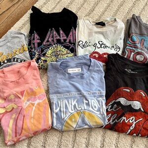 Oversized graphic tees 7-10yrs